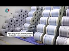 공장 가격 2000ml PVC 의료 소변 배수 봉투 T 타입 밸브 반 반류 밸브