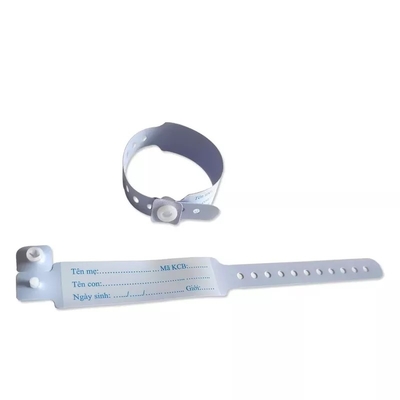 주문 PVC 의료용 아이디 손목밴드 의료용품 편리 한 일회용 내구성 있고 방수성 아이디 손목밴드 온라인 제품