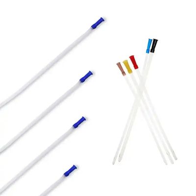 주문 14Fr 남성과 여성용 의학적 비생성 비뇨기 PVC 간헐 카테터 온라인 제품