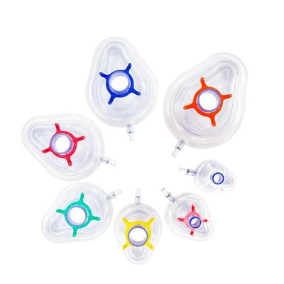 주문 Oem 녹색 ISO13485 마취 버릴 수 있는 공기 쿠션 마스크 마취 기도 내 튜브 장치 온라인 제품