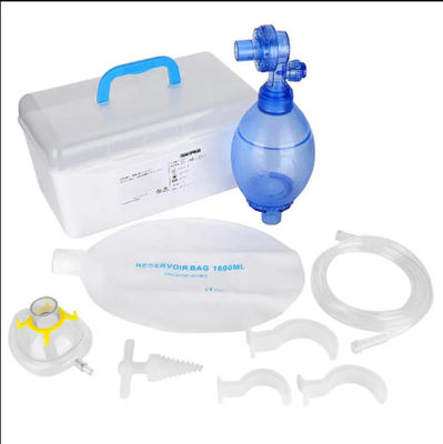 주문 PVC 비상 수동 살생 가방 밸브 마스크 BVM 및 Ambu 가방 긍정 압력 환기 온라인 제품