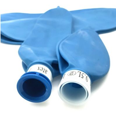 주문 블루 라텍스 프리 수의 마취 호흡 백 0.5L-5L 22mm 커넥터 동물 환기용 온라인 제품