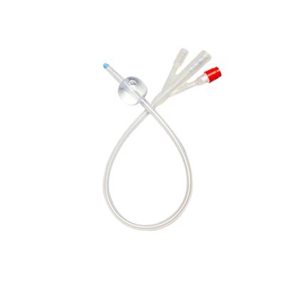 주문 Sterile 3-Way Silicone Foley Catheter for Adult Use with Balloon Control in Fr 16-26 온라인 제품