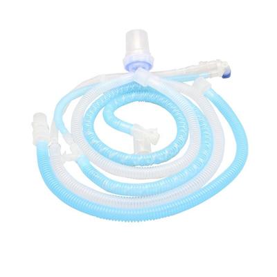 주문 1.8m Disposable Anesthesia Breathing Circuit with Integrated Sampling Tube and Single/Double Water Cup Options 온라인 제품