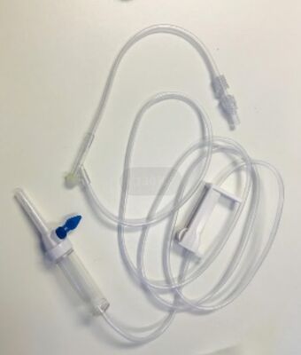 주문 소아용 60방울/ml 조절 가능한 유량 조절기가 있는 일회용 의료용 수액 세트 온라인 제품