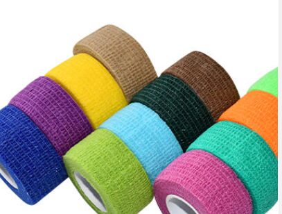 주문 통기성 편안한 FDA 승인 상처 드레싱 및 보호용 코헤시브 붕대 온라인 제품