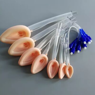주문 일반 마취용 ISO 13485 인증 후두 마스크 기도기 (의료용 등급 실리콘) 온라인 제품