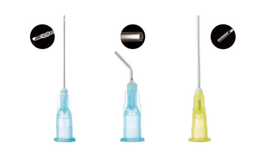 좋은 가격 치아 관개 바늘 끝 다채색 상처 청소 25g 27g 30g 끝 닫힌 옆구리 온라인으로