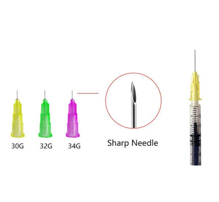 좋은 가격 뷰티 네일 34G 1.5MM 1.2MM 의료용 마이크로 멀티 네일 주사용 온라인으로
