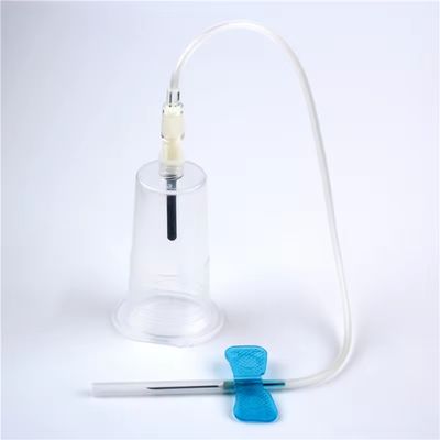 좋은 가격 Disposable 23G Butterfly Blood Collection Needle Set with Holder for Clinical and Patient Care 온라인으로