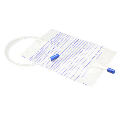 좋은 가격 Medical-Grade PVC Urine Bag with Push-Pull Drain Valve 2000ml Leakproof for Hygienic Collection 온라인으로