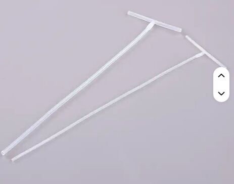 좋은 가격 의료용 실리콘 T자형 담도 배액관 (X-ray 가시성) – 35cm 길이, 수술 정밀도 온라인으로