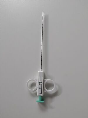 좋은 가격 암 진단용 20mm 샘플링 슬롯과 에코겐 톱을 가진 반 자동 바이오피스 바늘 온라인으로