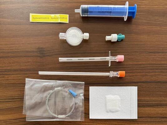 좋은 가격 CE&ISO 의료 결합 척추 및 부하 마취 키트 18G 온라인으로
