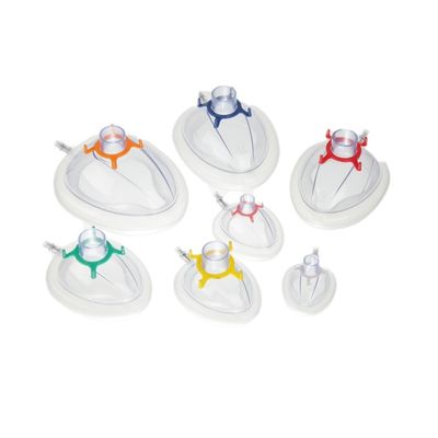 좋은 가격 마취 면 마스크 ISO13485 빛깔 공기 쿠션 마스크 마취 기도 내 튜브 장치 온라인으로