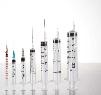 좋은 가격 Luer Lock 바늘 없는 메마른 피하 주사통 처분할 수 있는 3 부분 50Ml 60Ml 온라인으로